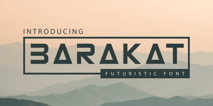 Barakat Font Poster 1