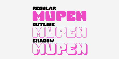 Mupen Font Poster 2