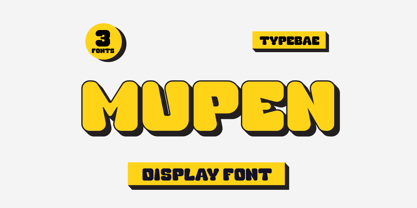 Mupen Font Poster 1