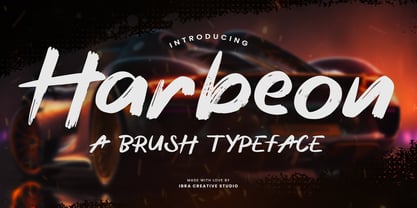 Harbeon Font Poster 1