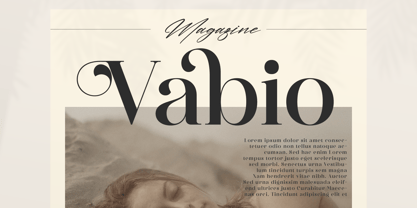 The Pablo Meganta Signature Font Poster 3