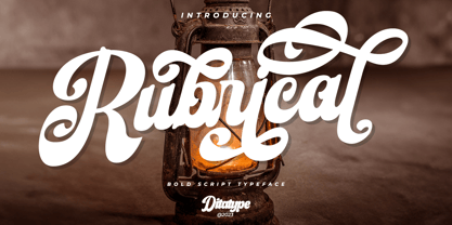 Rubrical Font Poster 1