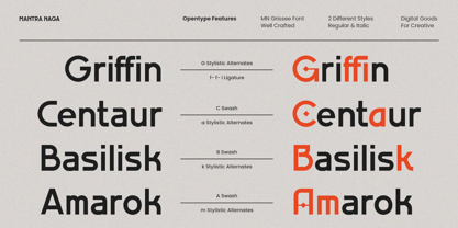 MN Grissee Font Poster 14