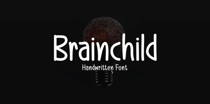 Brainchild Font Poster 1