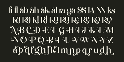 Qelrage Font Poster 7