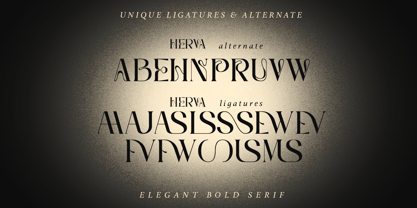 Herva Font Poster 10