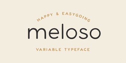 Meloso Font Poster 1