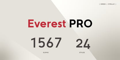 Everest Pro Fuente Póster 2