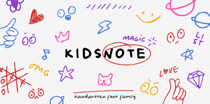 Kidsnote Font Poster 1