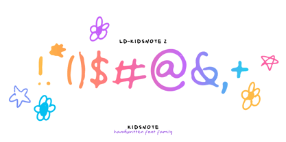 Kidsnote Font Poster 8