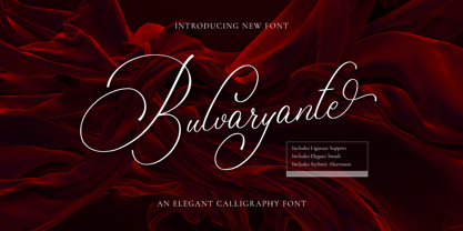 Bulvaryante Font Poster 1