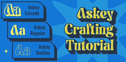 Askey Font Poster 8