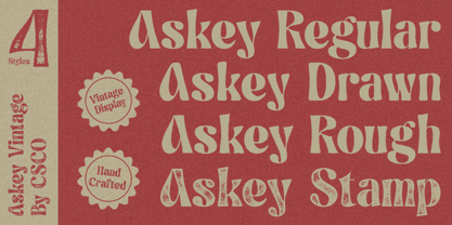 Askey Font Poster 11