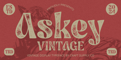 Askey Font Poster 10