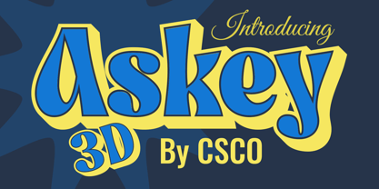 Askey Font Poster 7