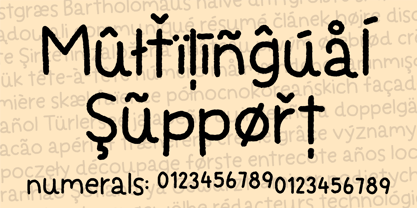 Comforting Sounds Font Poster 8