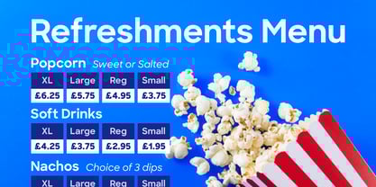 Sharp Sans Font Poster 4