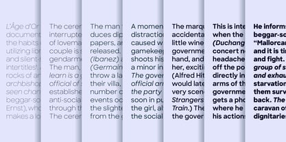 Sharp Sans Font Poster 5