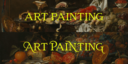 Roman Greek Font Poster 8