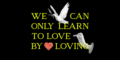 Roman Greek Font Poster 5