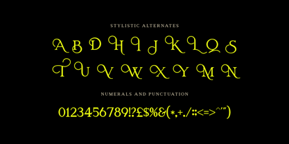 Roman Greek Font Poster 10