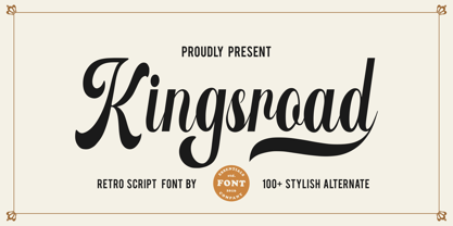 Kingsroads Font Poster 1