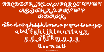 Mollinder Font Poster 12