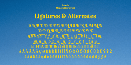 Asteria Font Poster 12