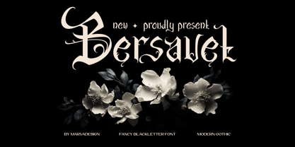 Bersavet Font Poster 1