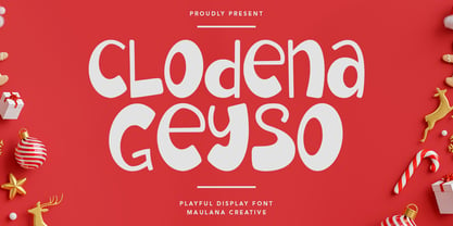 MC Clodena Geyso Font Poster 1
