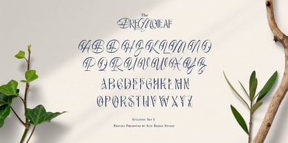 Bremoleaf Font Poster 9