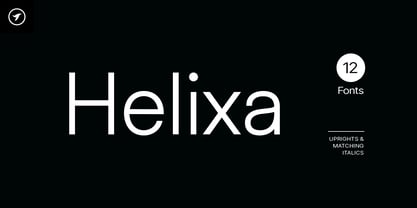 Helixa Font Poster 1