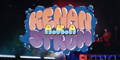 Chunky Bomb Font Poster 9