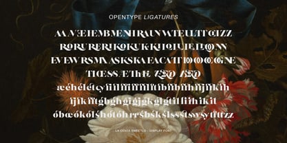 La Centa Sweetlo Font Poster 14