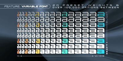 Hyperspace Race Capsule Font Poster 11