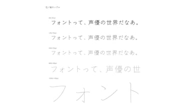 Shin StdN Font Poster 5