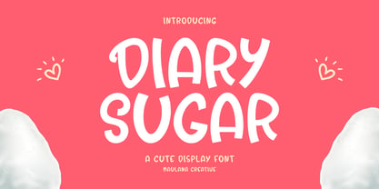 Diary Sugar Font Poster 1