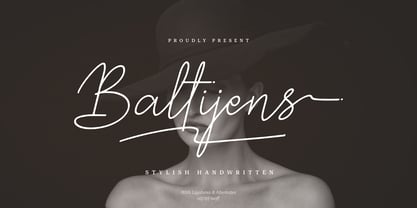 Baltijens Font Poster 1