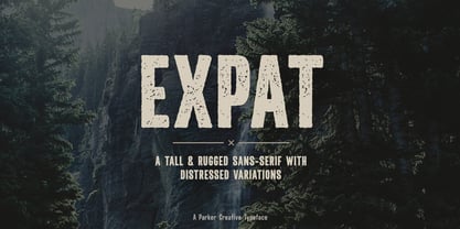 Expat Font Poster 1
