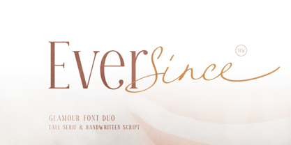 Ever Since Font Poster 1