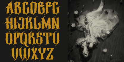 Hammergod Font Poster 3