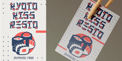 Sushi Fusion Font Poster 4