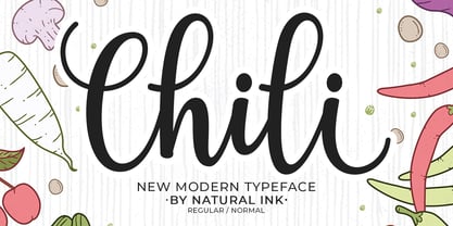 Chili Script Font Poster 1