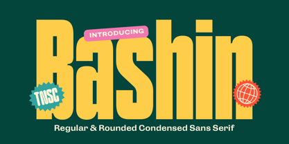 Bashin Font Poster 1
