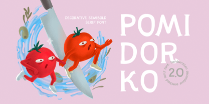 Pomidorko_2.0 Font Poster 1