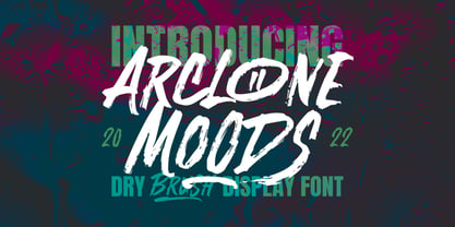 Arclone Moods Font Poster 1