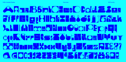 Faffin Font Poster 3