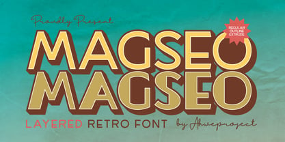 Magseo Font Poster 1