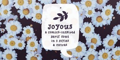 Joyous Font Poster 1