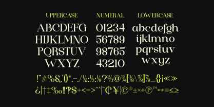 Boniro Font Poster 6